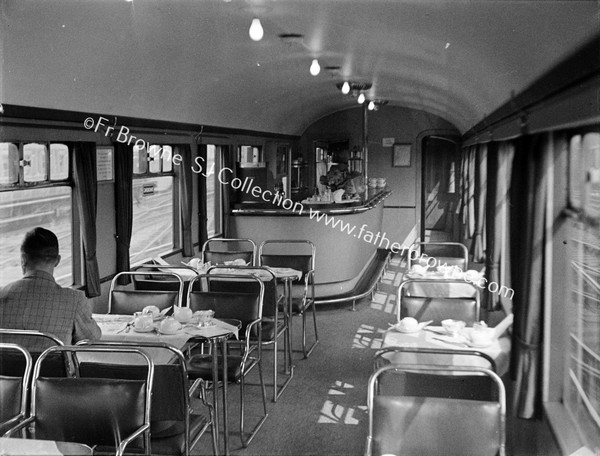 DINING CAR OF THE FISHGUARD EXPRESS